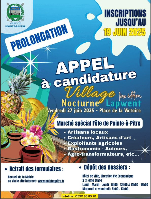 Village Nocturne Lapwent, prolongation appel à candidature